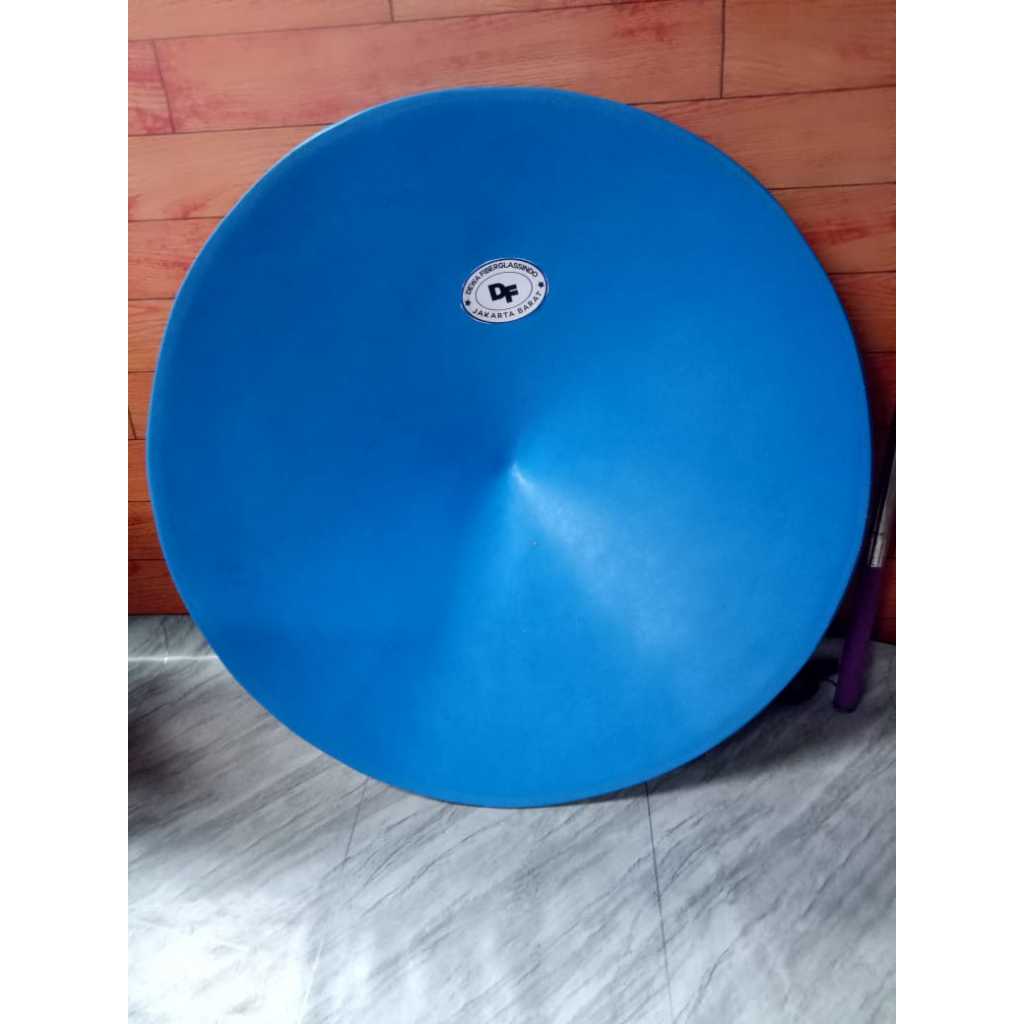 45cm ALAT DULANGAN EMAS DULANG MAS FIBER GLASS WARNA BIRU