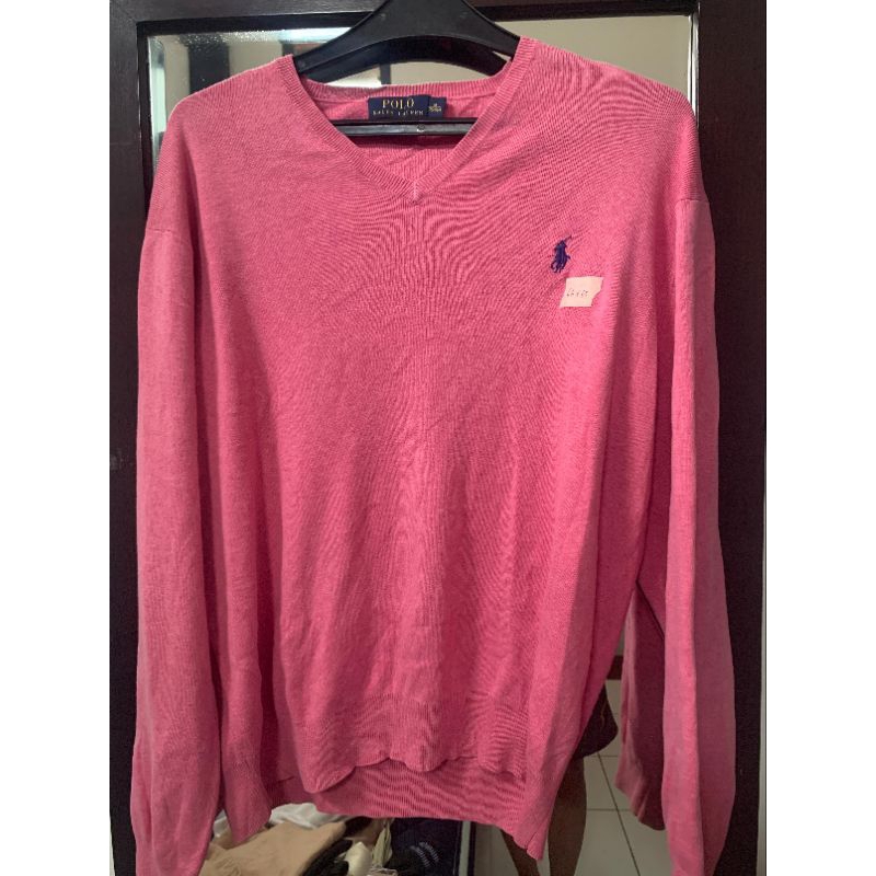 knitwear polo ralph lauren pink