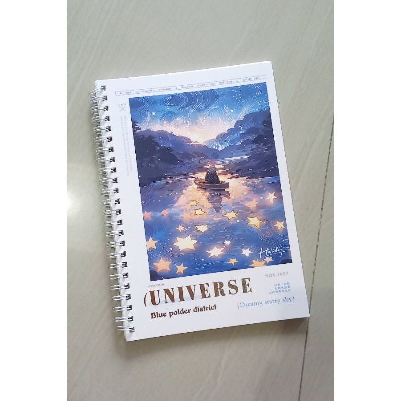 

notebook estetic spiral