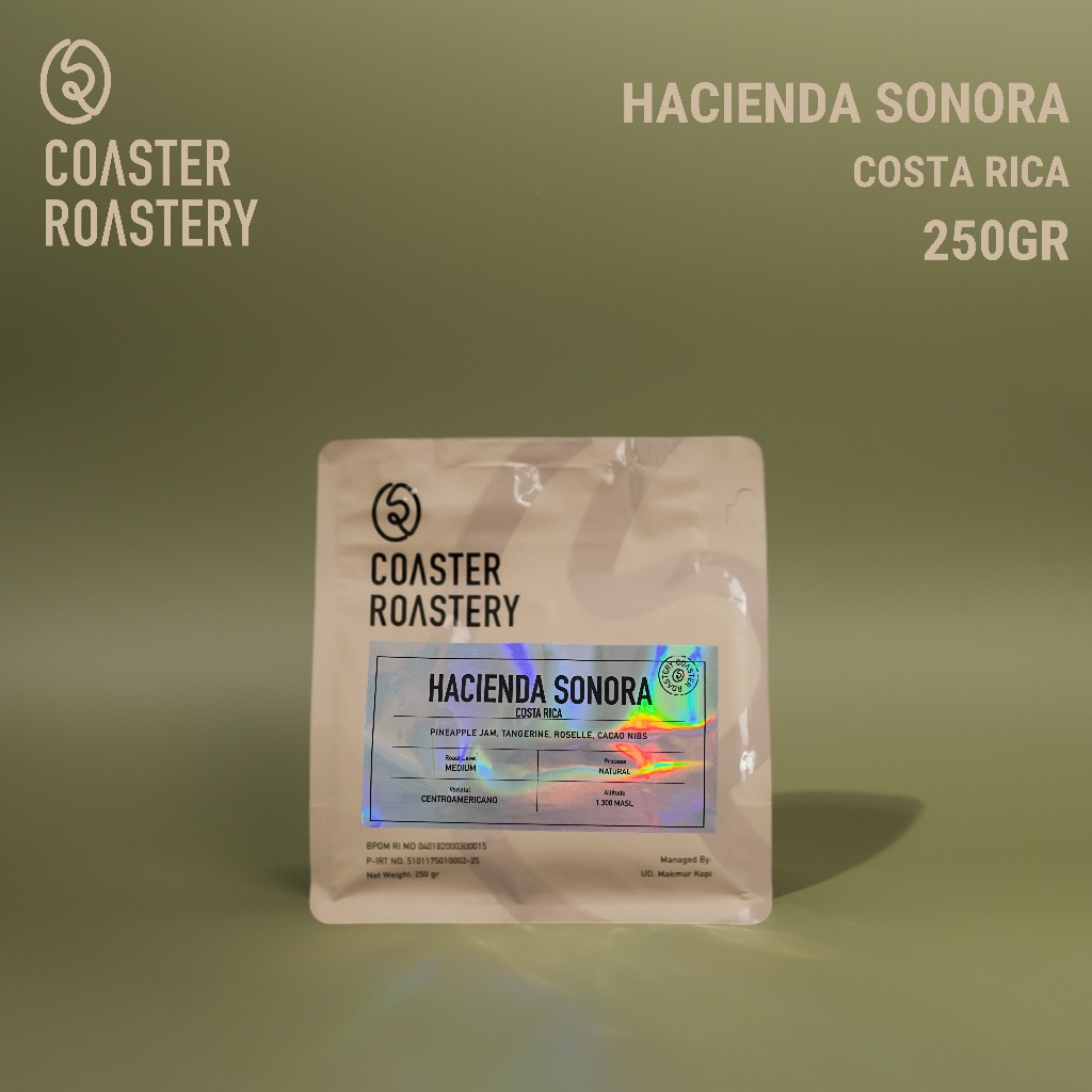 

ARABICA COSTA RICA HACIENDA SONORA BIJI KOPI