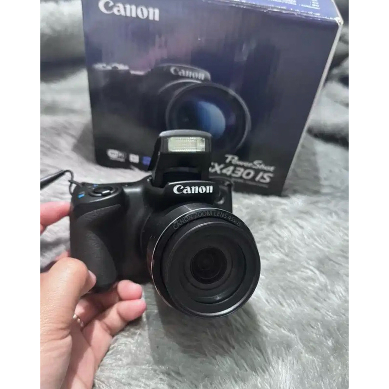 Kamera Digital second Canon SX 430 IS Powershoot Fullset