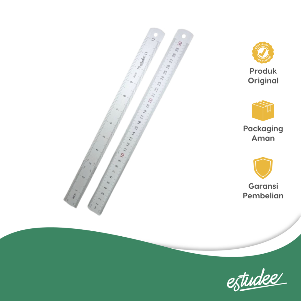 

ESTUDEE PENGGARIS ALUMINIUM 30CM 3030