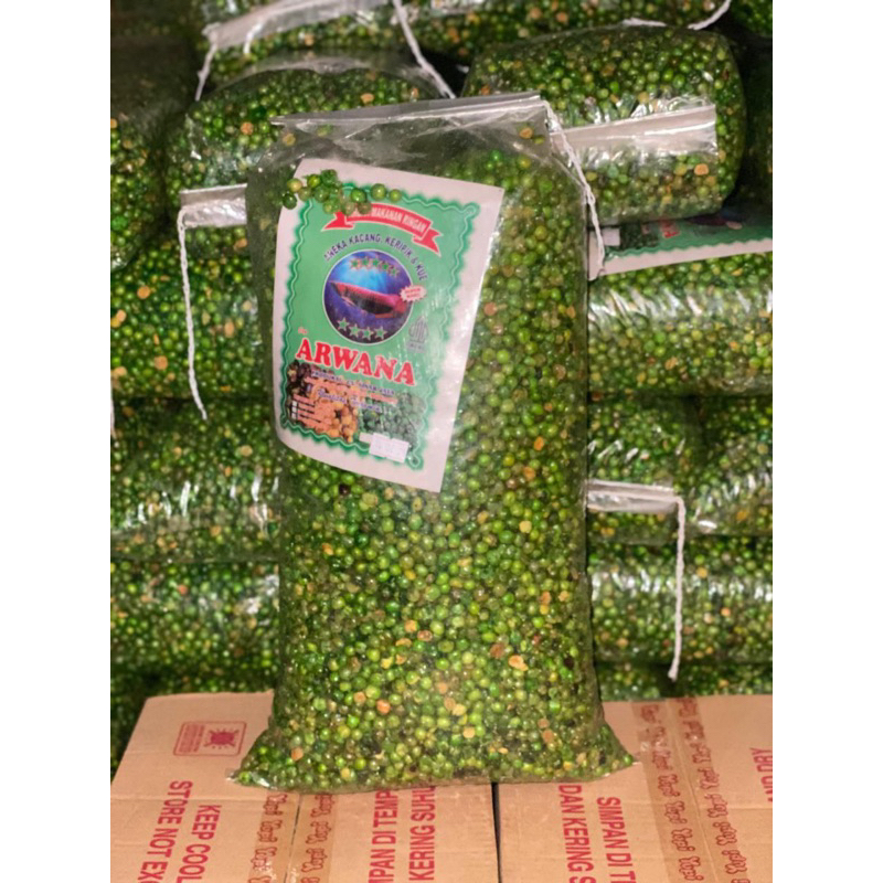 

Kacang Polong Hijau Kapri Ijo Super Gurih Renyah Kemasan 1Kg