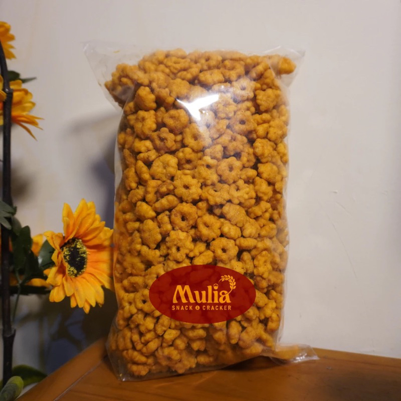 

Ribut Snack Kembang Ribut 1kg Gurih Renyah