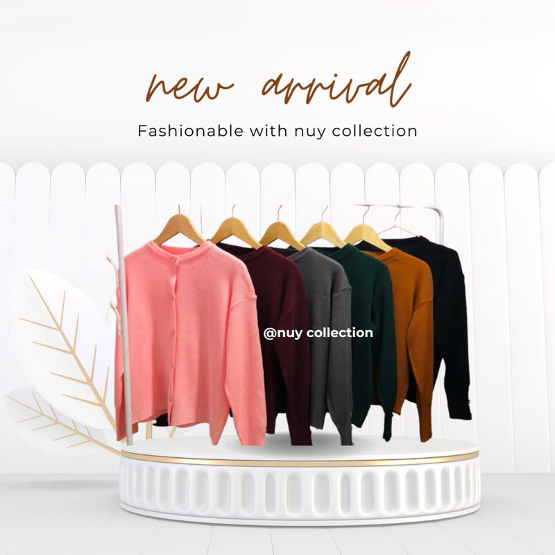 Cardigan/Outer Rajut - Cardigan Rajut Tebal - Outer Korea - Cardigan Kekinian