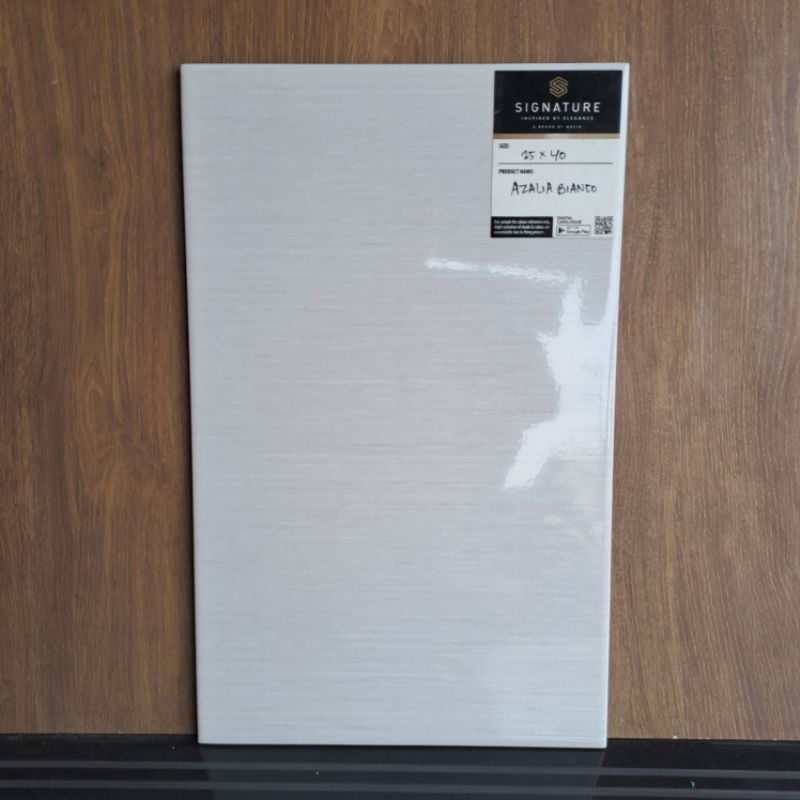 keramik dinding abu muda mulia signature 25x40 AZALIA BIANCO