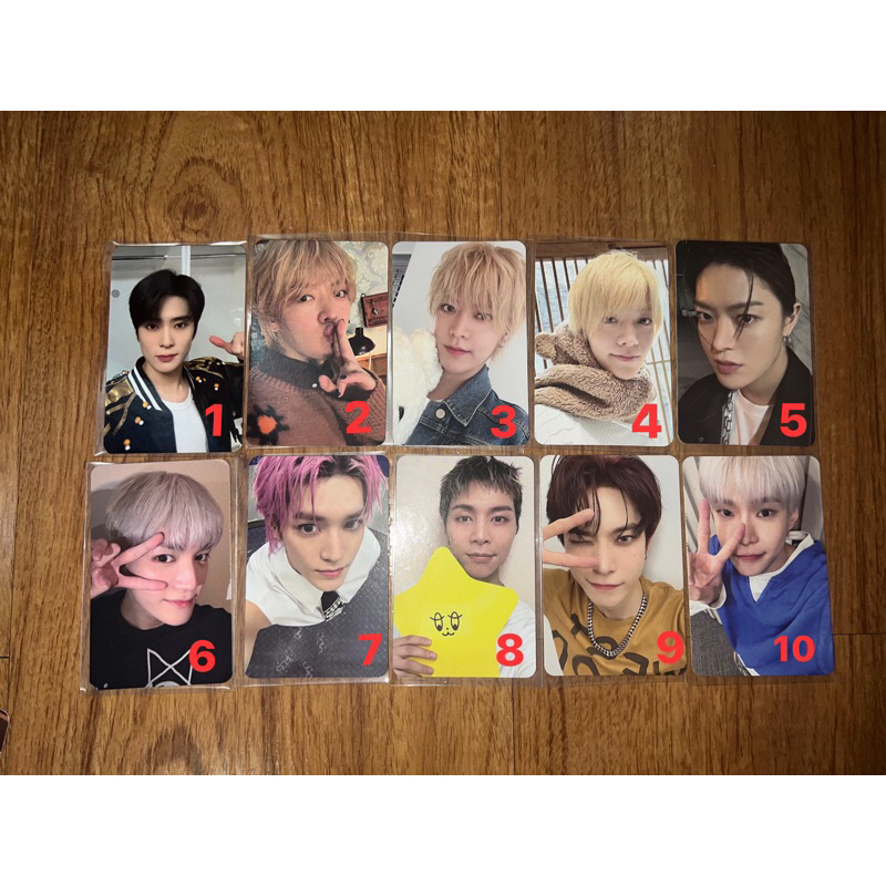 All About NCT 127 PC Official Photocard BTFM SG24 TGU Universe Walk POB Yuta Johnny Doyoung Jaehyun 