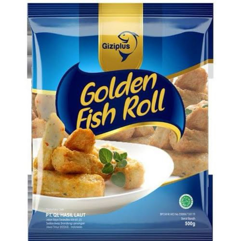 

GIZI PLUS Golden Fish Roll 500 Gram