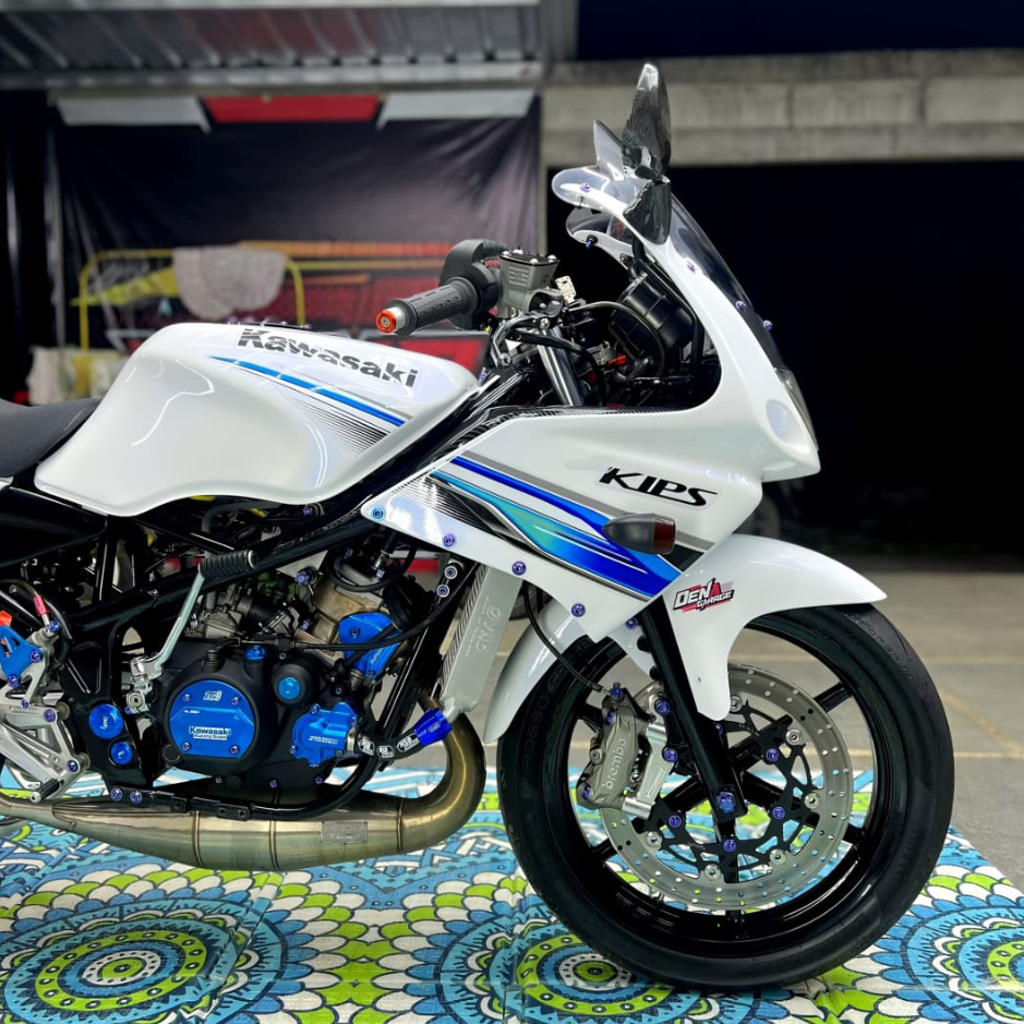STIKER STRIPING NINJA RR OLD TRANSPARAN MAXDECAL / STRIPING NINJA RR OLD CUSTOM TRANSPARAN MAXDECAL