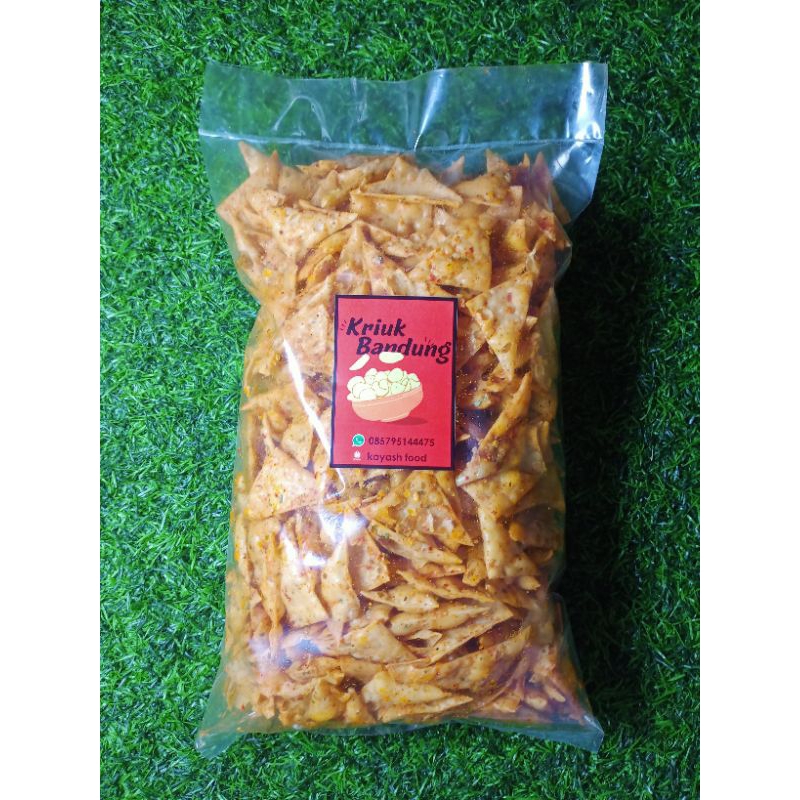 

Keripik Pangsit Kriuk | Cemilan Renyah | Gurih | Free Bubble Wrap