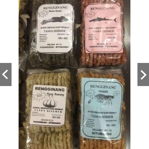 

(promo) rengginang khas situbondo isi 40-50pcs