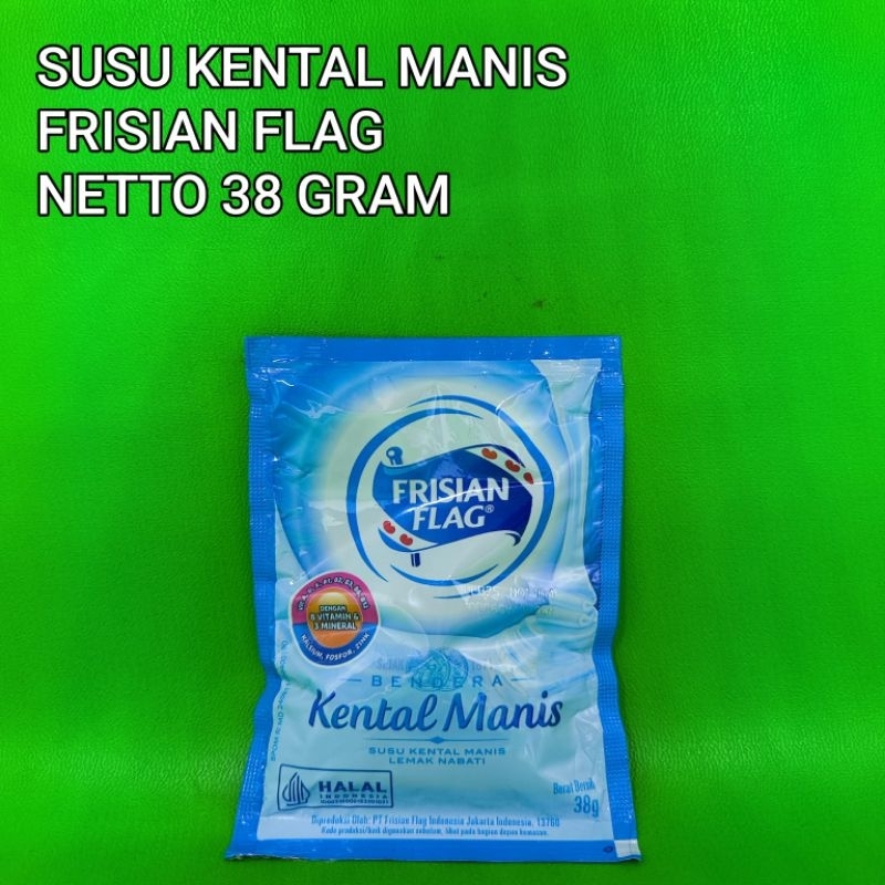 

SUSU KENTAL MANIS FRISIAN FLAG PUTIH 38 GRAM ECER SKM KRIMER