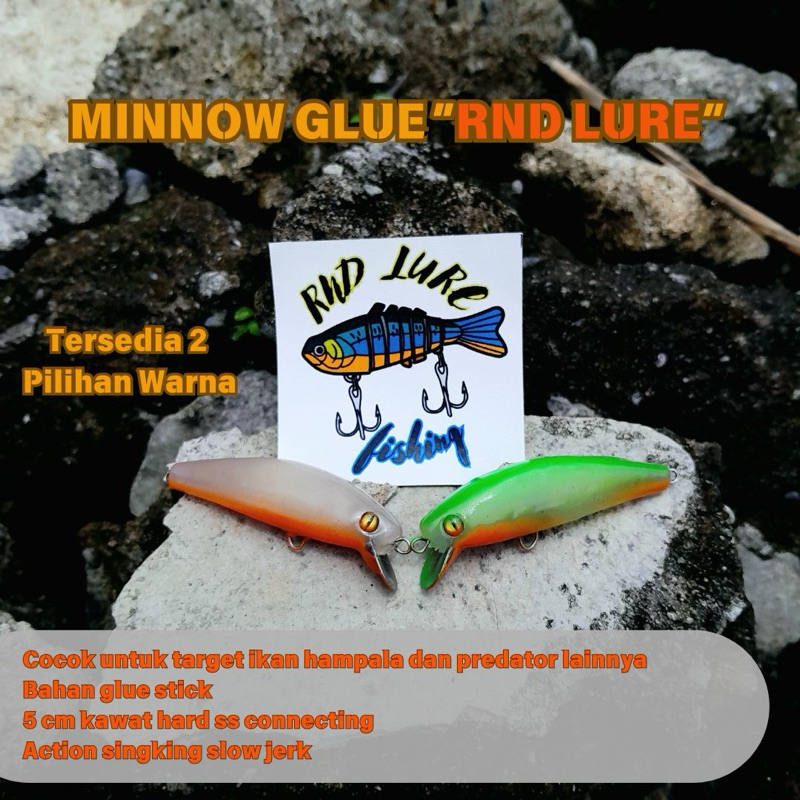 Minnow Glue Rnd Lure 5cm
