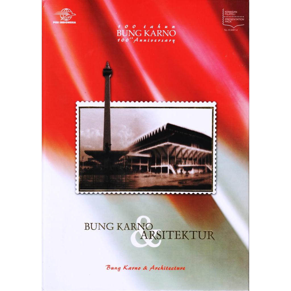 

Perangko Filateli BX4-8 Indonesia Kemasan Khusus 2000 Bung Karno & Arsitektur