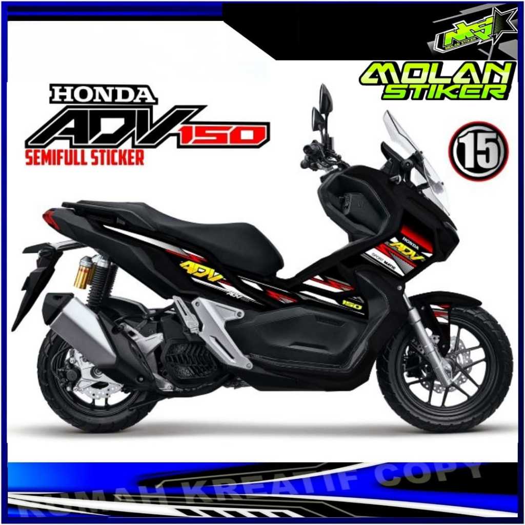 Decal Sticker Striping Variasi Honda Adv 150/Striping Adv 150/Decal Adv 150