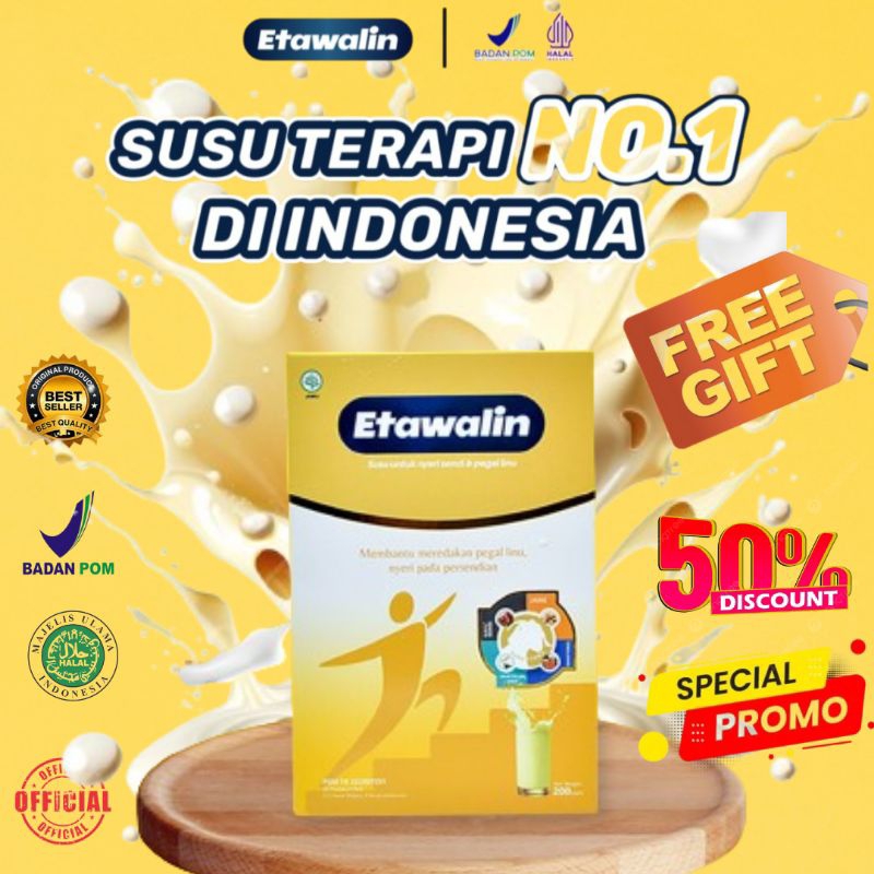 

Etawalin Susu Kambing Etawa Solusi Asam Urat Dan Nyeri Sendi 1Box Original