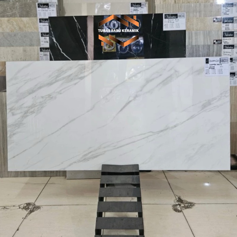 Granit 60x120 Blanco Gress Colombo White | Glazed Polished