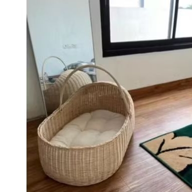 BOX BAYI / AYUNAN BAYI ROTAN ASLI FREE KASUR