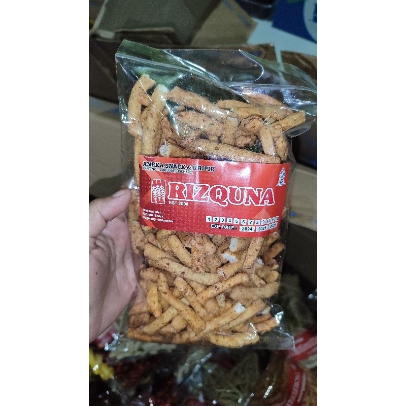 

Basreng pedas rizquna 200gr