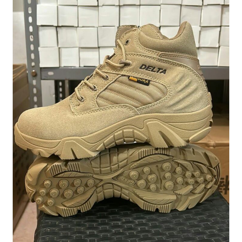 sepatu tactical army boots pdl delta cordura gurun tinggi  6 inch