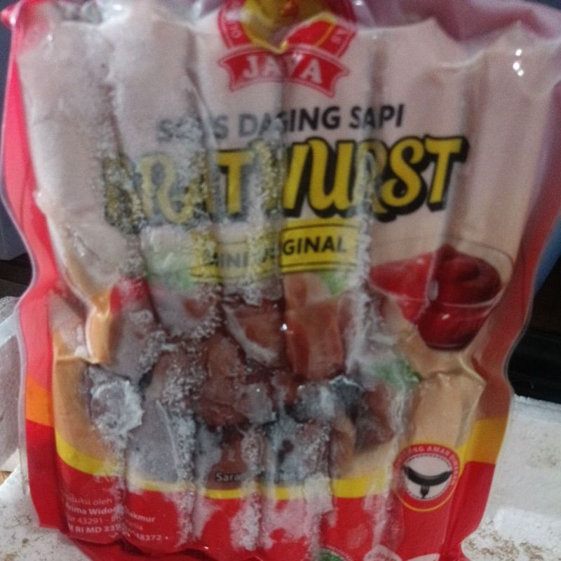 

Sosis Sapi Bratwurst kecil isi 12