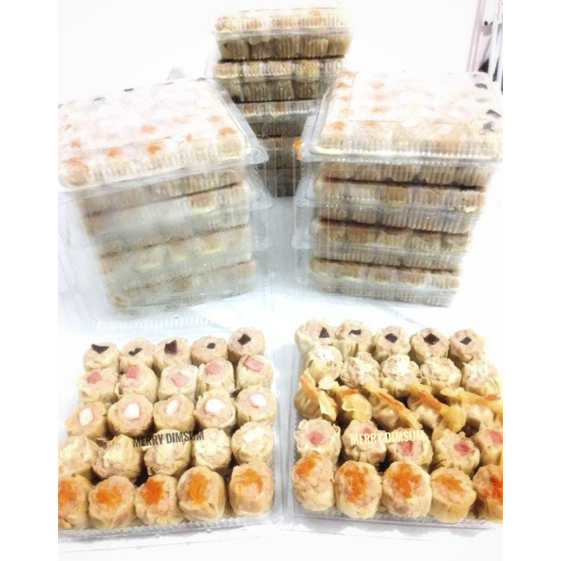 

(Merry) Dimsum Ayam Mix Udang, Mix non Udang, Lumpia Tofu,