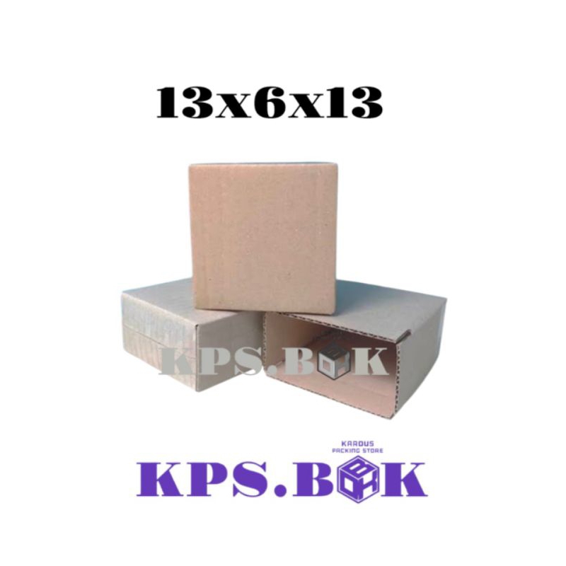 

kardus bok packing 13x6x13