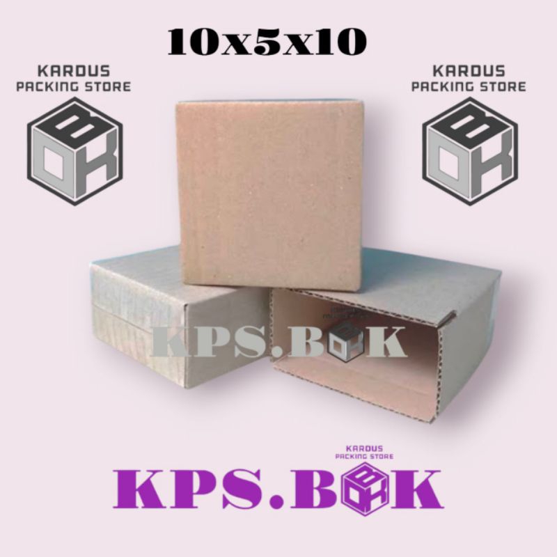 

kardus box packing 10x5x10