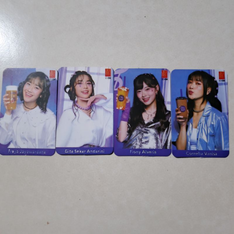 Photocard JKT48 X CHATIME