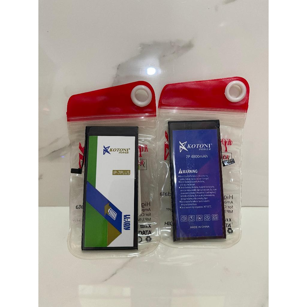 Baterai double power original by kotoni iphone IP 7 plus / IP 7+ batre batrai