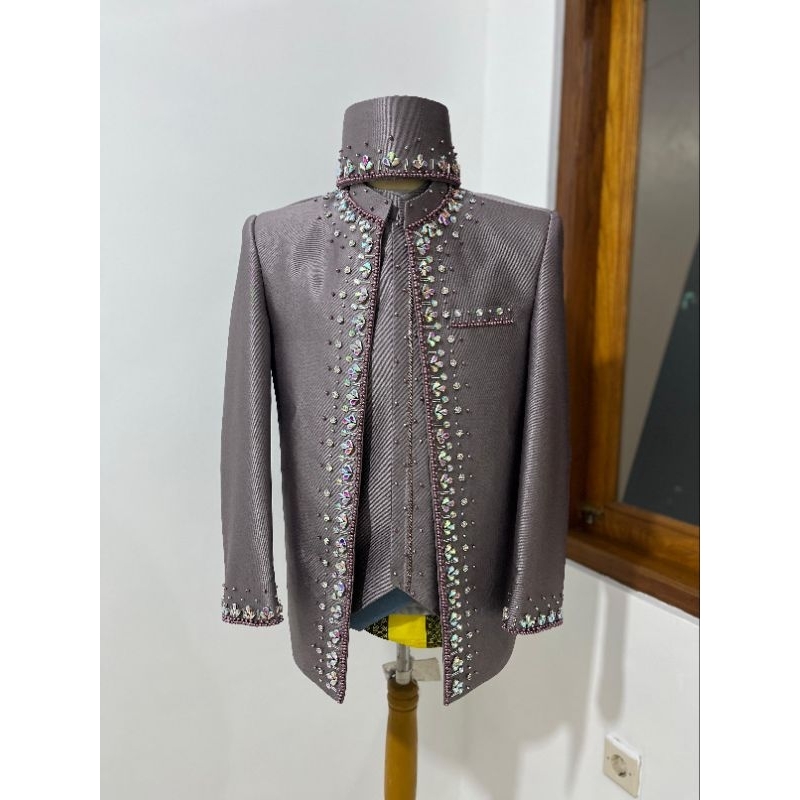 BAJU BESKAP PENGANTIN MODERN AB WOOL BAJU AKAD BAJU PRIA