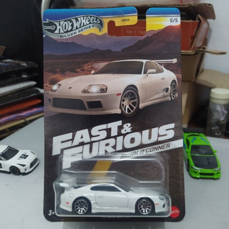 hotwheels fast and furious toyota supra brian o'conner- hotwheels toyota supra putih fast and furiou