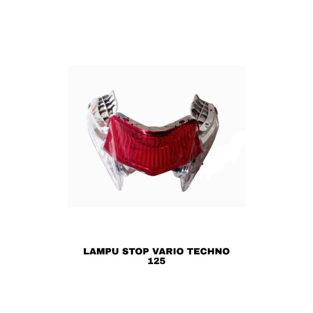 KACA LAMPU SEN + KACA LAMPU STOP VARIO TECHNO 125 + MIKA SEN RR + STOP VARIO TECHNO 125
