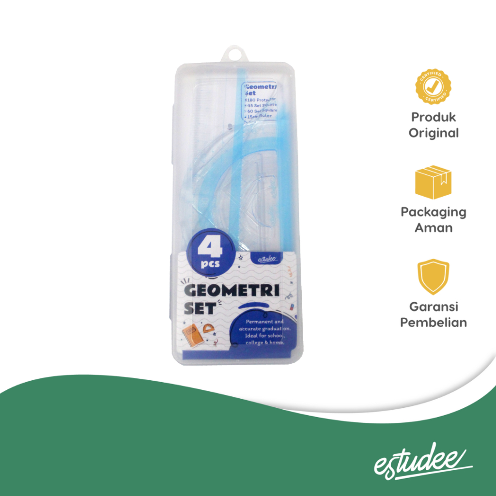 

ESTUDEE GEOMETRIC SET BLUE ES-GR18093