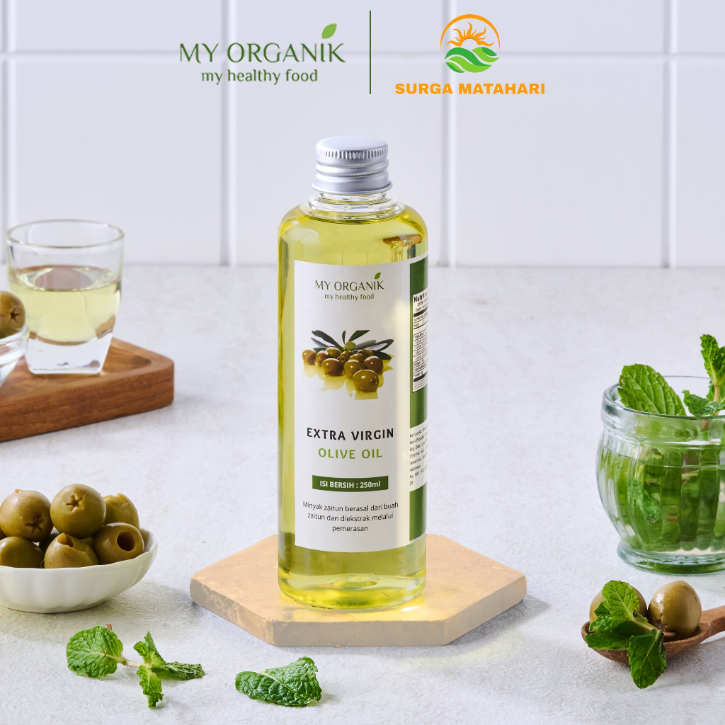 

My Organik Extra Virgin Olive Oil Minyak Zaitun Murni Organic Premium Murni Asli 100% Kecantikan