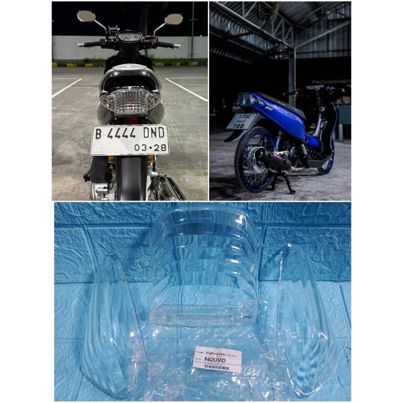 mika stoplamp Nouvo lele Nouvo sporty/mika sein lampu belakang Yamaha Nouvo lele/Nouvo MX Thailand