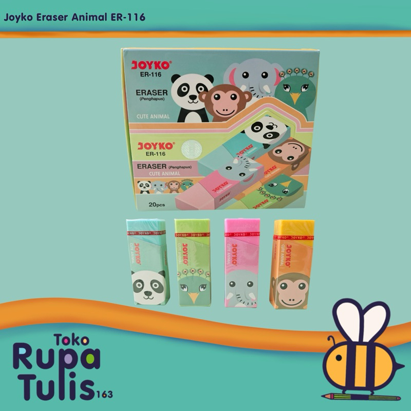 

JOYKO - Penghapus ER-116 Animal - SATUAN (1 pcs)