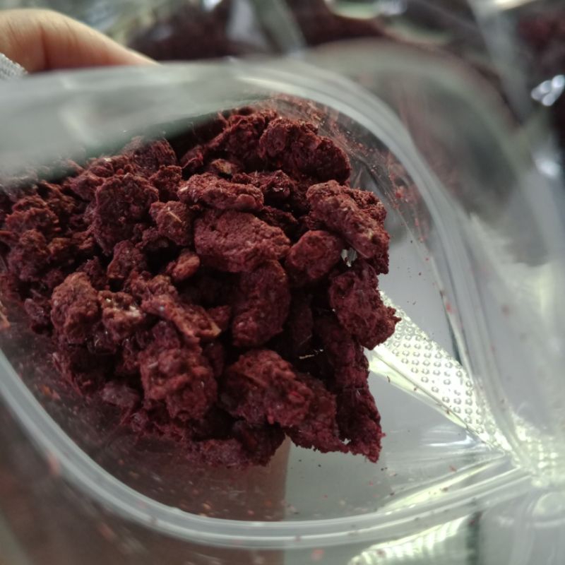

TERASI UDANG MERAH MATANG 100gr(SUDAH DI SANGRAI)