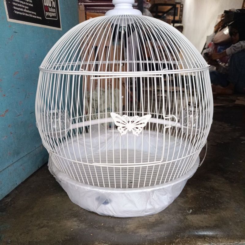 SANGKAR PUTER BESI MERK BOOM SANGKAR BESI BURUNG PETUR TEKUKUR