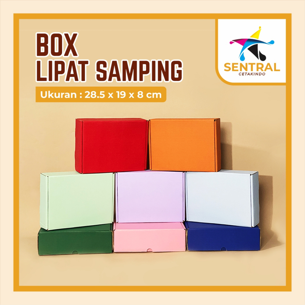 

Box DC LS (28,5 x 19 x 8 cm) - Kardus Packing Kado Gift Box Aesthetic / Custom Hampers Murah