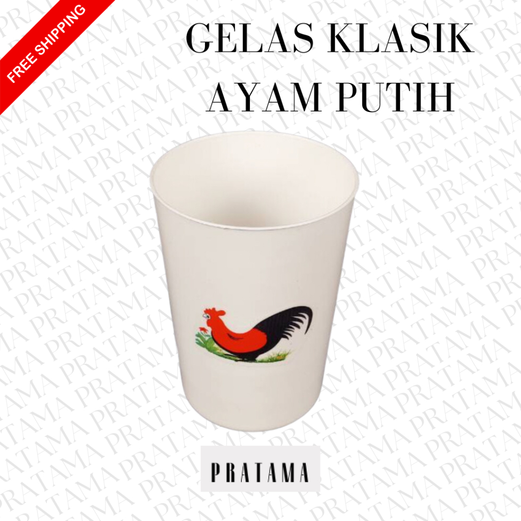 Gelas Plastik Klasik Ayam