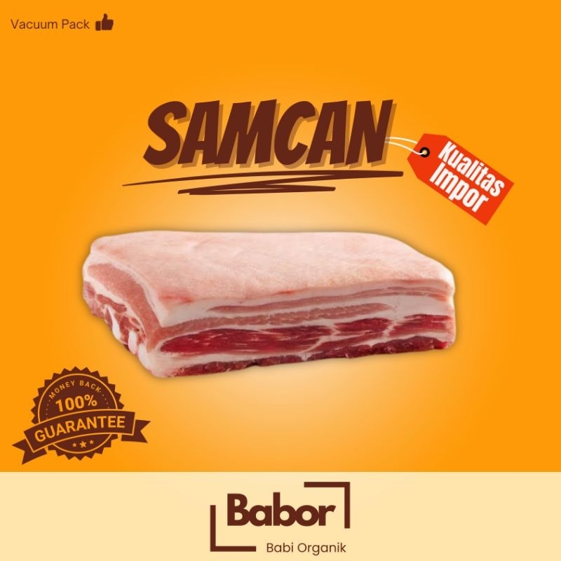 

Daging Babi Samcan Lapis PREMIUM 1kg