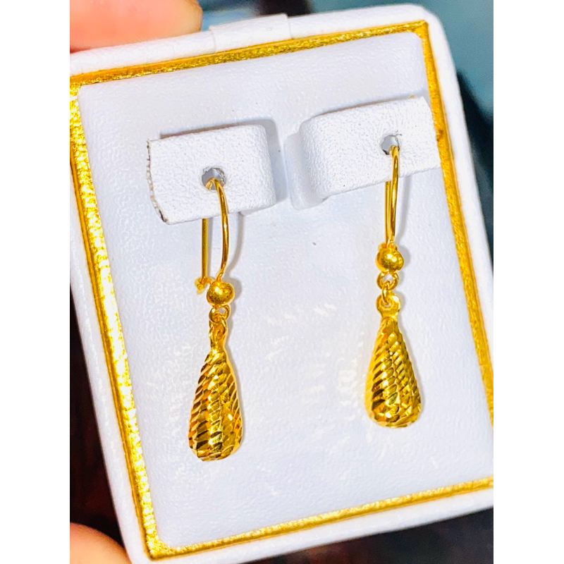 Anting Emas Wanita 16K(karat)/Cap 700