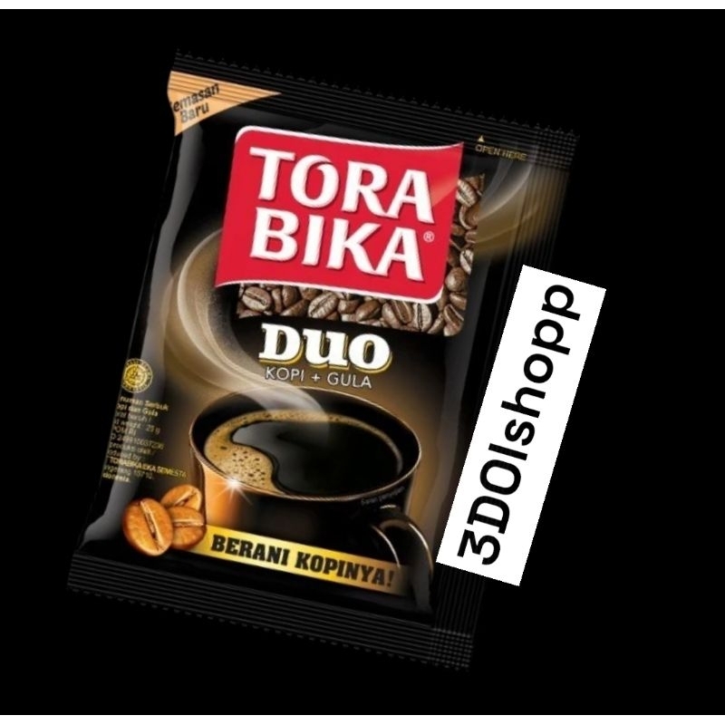 

kopi Torabika duo 1 renceng isi 10 sachet