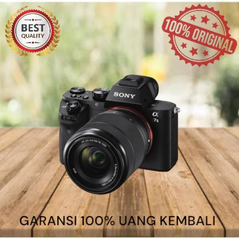 SONY A7II LENSA KIT 28-70MM  ORIGINAL TERJANGKAU BERKUALITAS