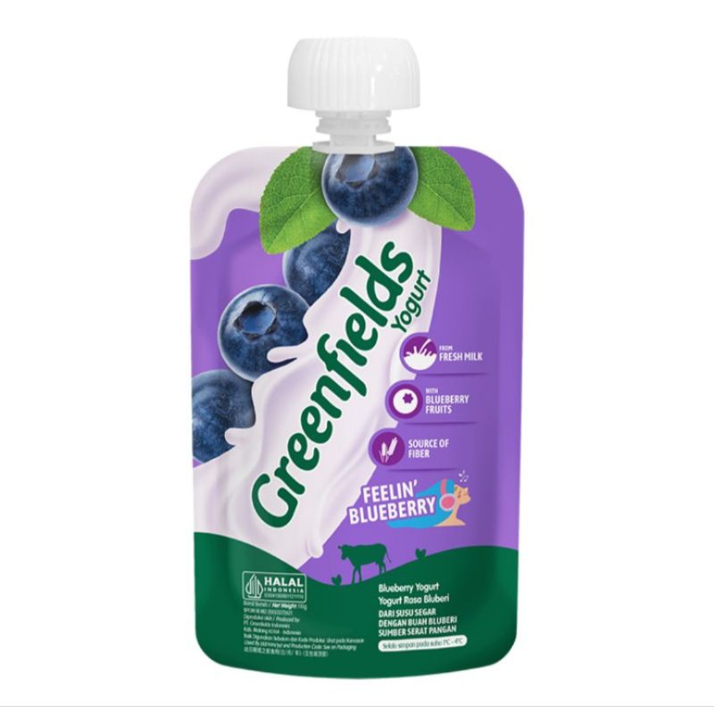 

Greenfields Kids Yogurt Bluberi 110 g