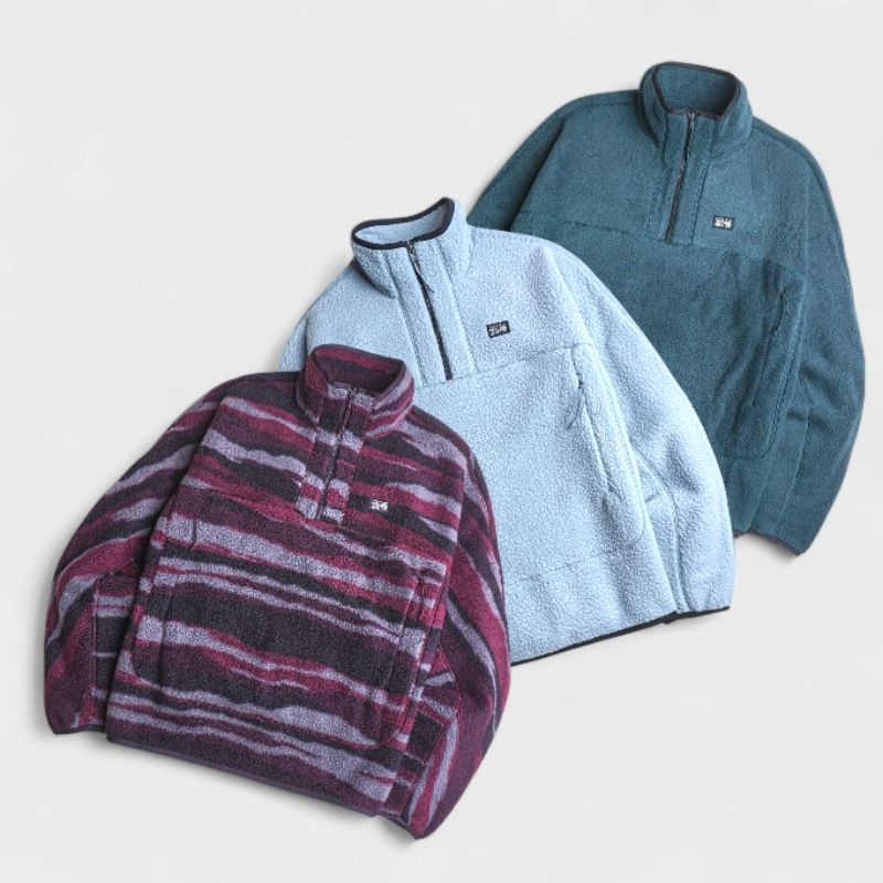 Mhw hicamp fleece pullover jacket