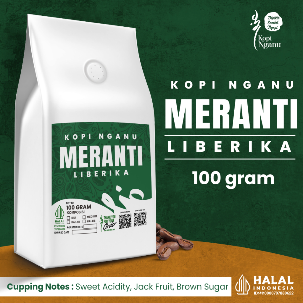 

Kopi Liberika 100 Gram Biji atau Bubuk Asli Premium Aroma Nangka