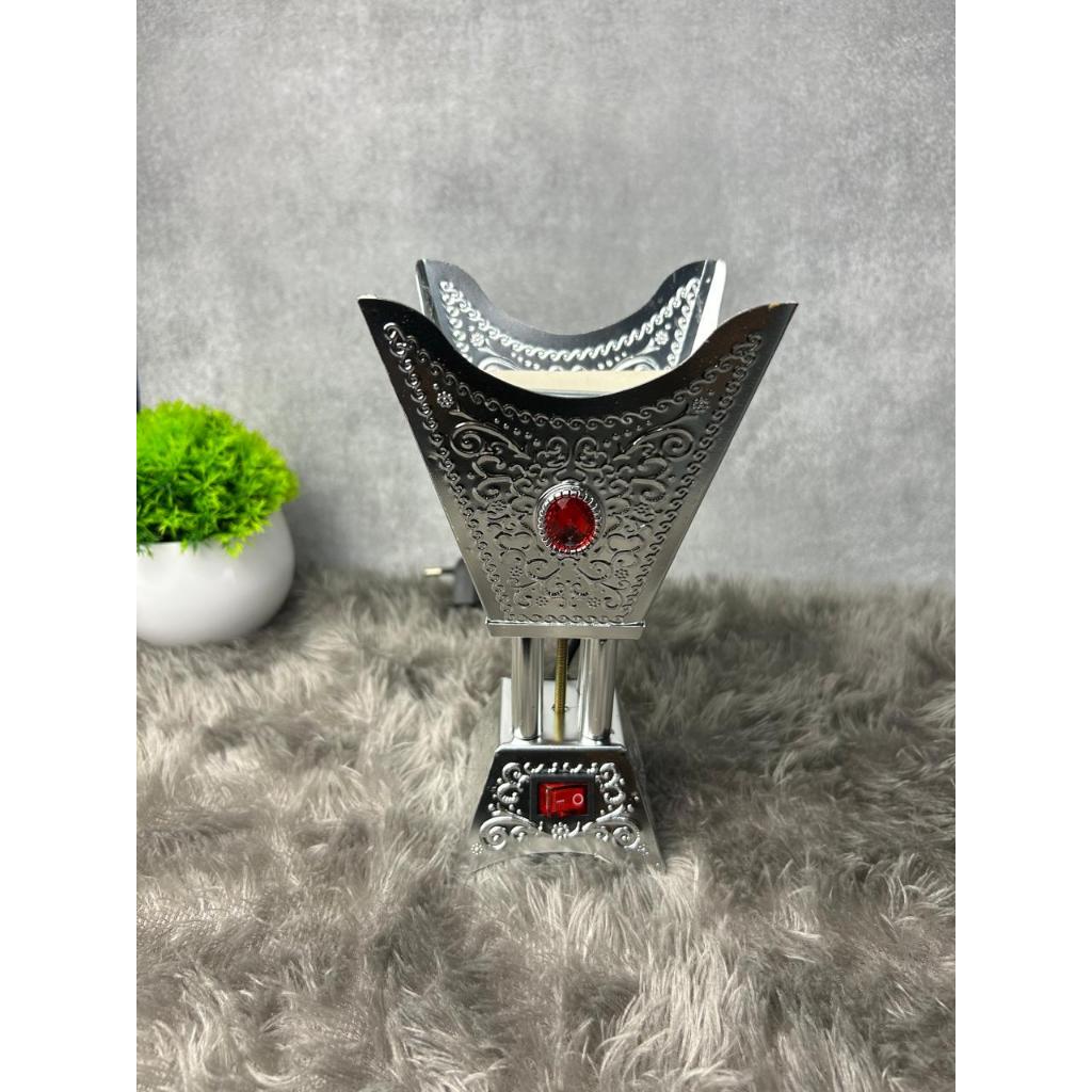 Prapen  Mabhara Elektrik /Prapen Antik/ Alat/Tempat Pembakaran Buhur segi empat