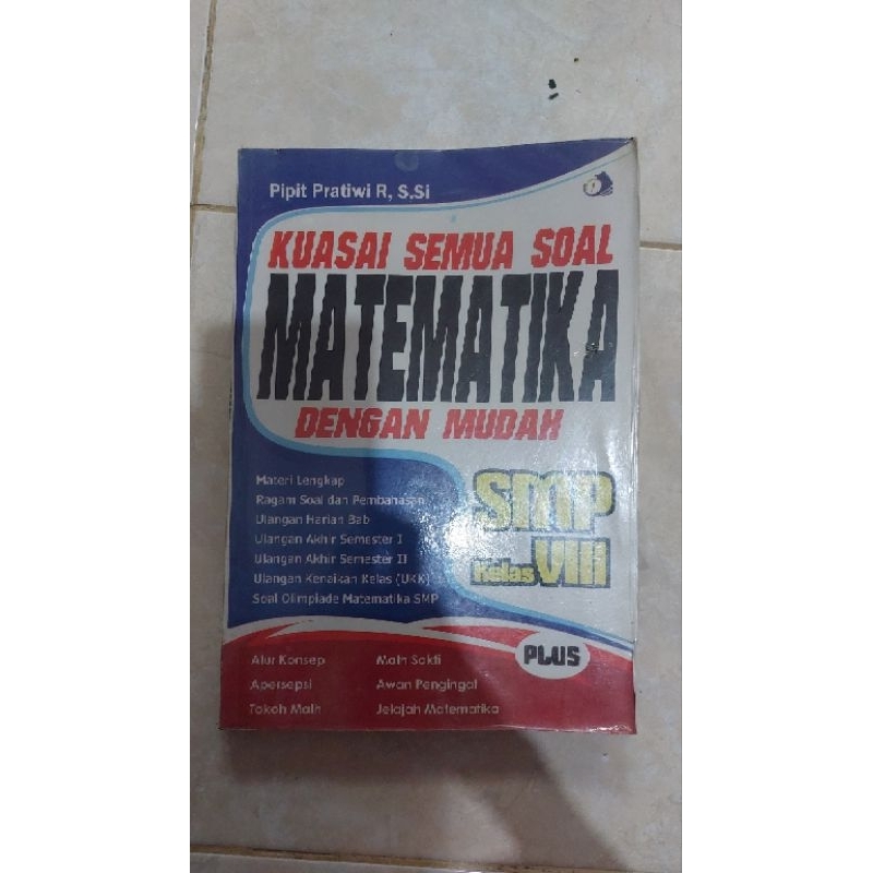 Buku latihan  Soal matematika untuk SMP preloved